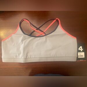 Fourlaps Vitality Sports Bra Silver